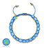 Nuit étoilée II | Aide ukrainienne | Bracelet de perles de verre double sirène